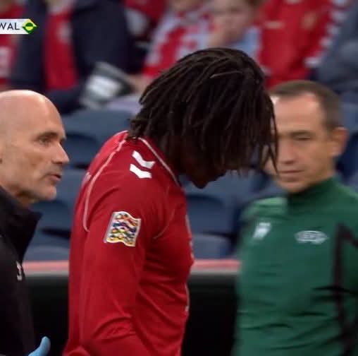 Patrick Dorgu Forced Off After Just 30 Minutes for Denmark Against Wales as Manchester United Injury Fears Grow 1 FB IMG 1790528993865